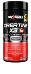 Six Star Creatine Six Star Creatine X3 Pills Creatine Monohydrate Post Workout Muscle Recovery and Muscle Builder for Men and Women, Creatine Supplements 60 Count