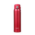 Zojirushi SM-SA60-RW Stainless Steel Mug, 20-Ounce, Clear Red