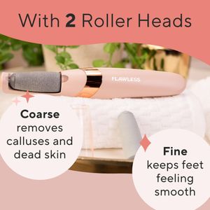 Finishing Touch Flawless Pedi Electronic Foot File – Callus Remover