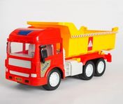 N2K2 ENTERPRISE Youth Friction Powered Dumper Construction Toy With Lift Up The Bucket Push And Go Dump Truck For Boys And Girls