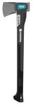 GARDENA Axe 1600 S: Versatile Axe For Various Woodwork, Non-Stick Coating, Stainless Steel impact protection, Hammer function, 60 cm (8718-48)