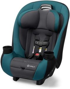 Safety 1st Ellaris 3-in-1 Convertible Car Seat, Slim Fit Design, Rear & Forward-Facing, 5-Position Headrest, 3-Across Fit, Travel-Friendly with Machine-Washable Seat Pad, Peacock Blue