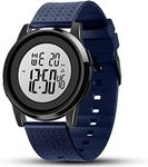 YUINK Mens Digital Watch Ultra-Thin