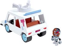 Teen Titans Go! DXR06 T-Car And Cyborg Vehicle/Figure