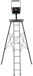 BIG GAME Defender Tripod Whitetail Deer Above Hunting Outdoors Padded 360 Degree Rotation 12.5' Tall Treestand