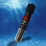 Mini Submersible Aquarium Heater – Adjustable Temperature, Waterproof Fish Tank Thermostat with Suction Cup for Freshwater & Saltwater Tanks