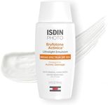 ISDIN Eryfotona Actinica SPF 50+ (3.4 Fl Oz) | Mineral Sunscreen for Face with Zinc Oxide | 100% Mineral UV Filters | No White Cast, Suitable for Sensitive Skin, Dermatologist Recommended