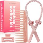 Lily England Heatless Curlers Gift Set, Heatless Hair Curler Headband, Heatless Curls for Long Hair & Short Hair, No Heat Curlers for Overnight Heatless Curls