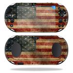 MightySkins Skin Compatible with Sony PS Vita (Wi-Fi 2nd Gen) wrap Cover Sticker Skins Vintage Flag