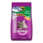 Whiskas Dry Cat Food for Adult Cats (1+ Years), Tuna Flavour, 20 kg