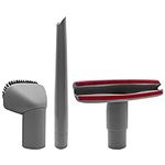 3 Pack Crevice Tool, Dust Brush and