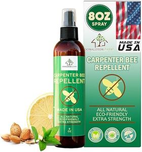 Donaldson Farms Carpenter Bee Repellent Spray, 8oz, All Natural Wood Bee Repellent Spray, Carpenter Bee Control Spray for Outdoor Wood & Furniture, Citrus Oil Spray for Carpenter Bees