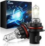 Erato 9007 12V65/55W Halogen Headlight Bulb, 3600K Yellow Bright Light High Low Beam Super Bright Fog Light for Car Halogen Upgrade Replacement Bulb, 2 Lamps
