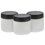 Belloccio C3 Sunless DHA Spray Tanning Solution Cups with Lids (Pack of 3) - 14 oz. Plastic Cups that Fit Belloccio Model G12 and G12-QC Turbine Spray Tanning Applicator Guns - Jars, Storage Bottles
