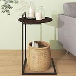 Zinus Ongii Metal and Wood Bedside 