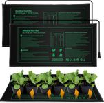 Seedling Heat mat | 2 Pack | Durable Waterproof | Heat Mats for Seed Starting,Seed Germination Heating Mat 10 x 20.75 Inch