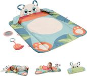 Fisher-Price Baby Toy Planet Friends Roly-Poly Panda Play Mat, Portable Tummy Time Activity for Developmental Play for Newborns Ages 0+ Months