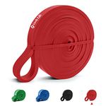 Lively Life Resistance Bands Pull Up, Heavy Fitness Exercise Bands Mobility Bands for CrossFit, Powerlifting, Assisted Pull Ups, Stretching Strength, Weight Training and Yoga Red [1 PACK]