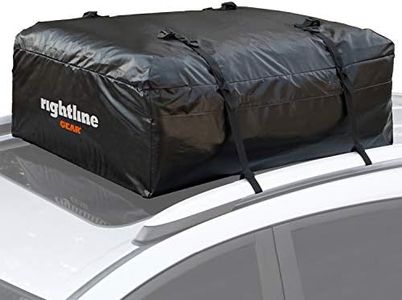 Rightline Gear 100A50 Ace Jr Car Top Carrier, 9 cu ft, Weatherproof, Attaches with or Without Roof Rack