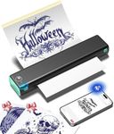 Phomemo M08F Tattoo Stencil Printer, Tattoo Printer Machine with 10 Pcs Tattoo Transfer Paper, Wireless Stencil Printer for Tattoo Artists & Beginners, Compatible with Phone, iPad & PC