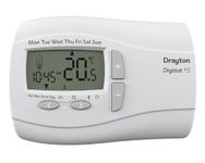 Drayton 22092 White Digistat +2RF/+3RF Wireless Programmable Room Thermostat - Hanicks