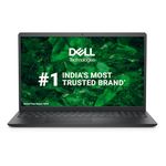 Dell Inspiron 15 3535 Laptop - 15.6 inch FHD (39.62cm) Display, AMD Ryzen 5 7520U, 8 GB RAM, 512 GB SSD, Carbon Black, 1.67Kg, Ideal for Students, Perfect for Learning and Productivity