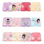 Girls' Knickers 12 Pack Girls Underwear Comfortable Briefs Girls Cotton (3-5 Years) MULTICOLOR,Size:M