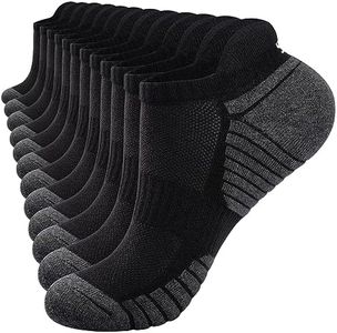 TANSTC Calcetines Tobilleros Hombre Calcetines Deporte Mujer Calcetines Ciclismo Running Hombres 43-47 Algodón