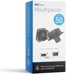 BACtrack C-Series Breathalyzer Mouthpieces (50 Count) | Compatible with BACtrack C6 and C8 Breath Alcohol Testers | Not Compatible with BACtrack Mobile Smartphone Breathalyzer