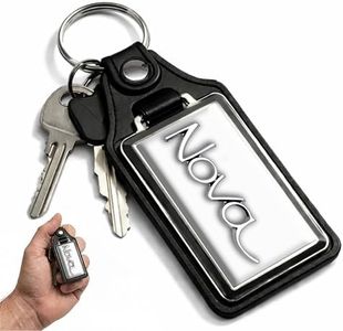 Brotherhood Car Key Chain for Nova - Classic Models Keychain for Men and Women Gift Key Ring - Dover White - 69
