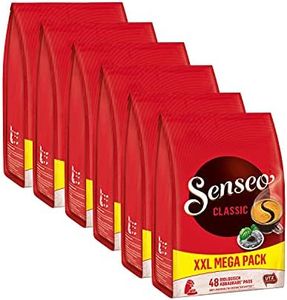 Senseo Cialde caffè classico, intenso, gusto pieno, nuovo design, 6 x 48 cialde, 288 porzioni