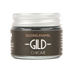 Guild Lane - GILD Chrome Enamel Paint - Liquid Chrome - Metal, Plastic, Glass & More - Mirror-Like - Oil-Based Metallic Paint - 15ml Jar