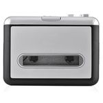 USB Cassette Player USB Cassette Tape to PC MP3 CD Switcher Converter Capture o Music Player with Headphones