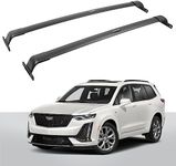 EZREXPM Roof Rack Cross Bars Fit for Cadillac XT6 2020-2025 Crossbars Luggage Baggage Carrier Cargo Bar with Side Rails