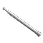 BESPORTBLE Stainless Steel Fire Blower Pipe - Telescopic Portable Fire Bellows Tube for Camping Outdoor Use Extendable Bellows Campfire Tool
