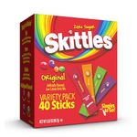 The Jel Sert Company Skittles Singles to Go Drink Mix Variety Pack, Sugar Free - 30 Sticks