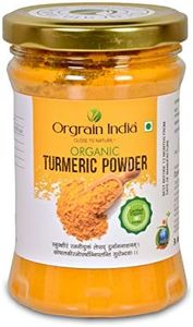 Orgrain India Organic Turmeric Powder, 150g with high Curcumin Content | Immunity Booster | Company-Owned Farmlands | Freshly Ground Haldi Powder | Lab Tested |