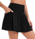 Oyamiki Swim Skirts for Woman Casual Summer Maillot De Bain Pour Femme High Waisted Bathing Suit Bottoms Skort