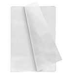 Tissue Paper 30 Sheets, YUNJU Gift Wrap, MF and Acid Free, Decoupage Large 20 X 30 Size, Wrapping Decorative Sketch and Cutting Paper for Art Craft & Packing - White