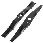 Fourtry Replacement 72531-VE2-020 (Upper) & 72511-VE1-020 (Lower) Mulching Mower Blade Kit, Compatible with Hon da 21" Cut HRB215 HRB216 HRB217 HRM215 HRR216 HRS216 HRT216 HRZ216 Lawn Mower