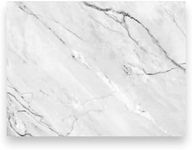 Marble Effect Chopping Board Marble Worktop Saver/Marble Cutting Board, Tempered Glass Chop Board/Kitchen Woktop Saver