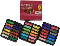 Bright Ideas Soft Pastels PK36 Assorted Colours Soft Pastels Half Sticks - Intense Bright Colours Perfect Square Chalk for Blending for Kids, Artists, Students