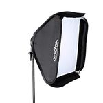 Godox 80x80cm Softbox Bag Kit for Camera Studio Flash fit Bowens Elinchrom Mount