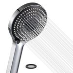 OFFO Shower Head,6 Modes Handheld Shower Head Large Powerful Boosting Handheld Showerhead for Low Water Pressure ShowerHead,Chrome