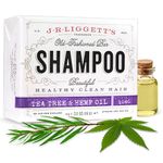 J.R. Liggett Shampoo-Tea Tree & Hemp Oil Formula - 3.5 Oz - Bar Soap