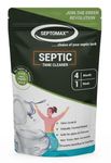 Septomax Septic Tank Bio Cleaner Natural Enzymes for Fast & Effective Treatment Pack of 1 (500 Gms)