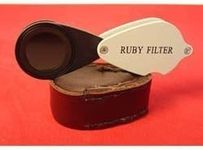 Ade Advance Optics Ruby Filter for Gem Testing, Stone Testing