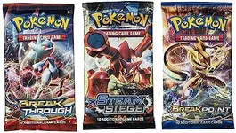 Pokemon Cards - 3 Booster Packs (Ra