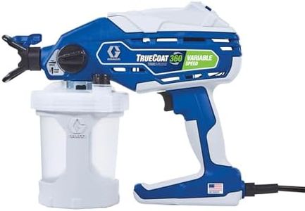 GRACO Magnum 26D686 TrueCoat 360 Variable Speed, Handheld Corded Airless Paint Sprayer, UK unit (220-240V, 50 Hz), household purposes, small decorative projects (max. pressure 138 bar), Blue