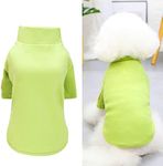 Dog Sweater Pet Dog Turtleneck Knitting Sweater Coat Winter Warmer Thickening Pullover Knitwear Sale Pet Clothes Autumn Winter Sweater Washable Dog Sweaters for Tiny-Size Breeds - Small